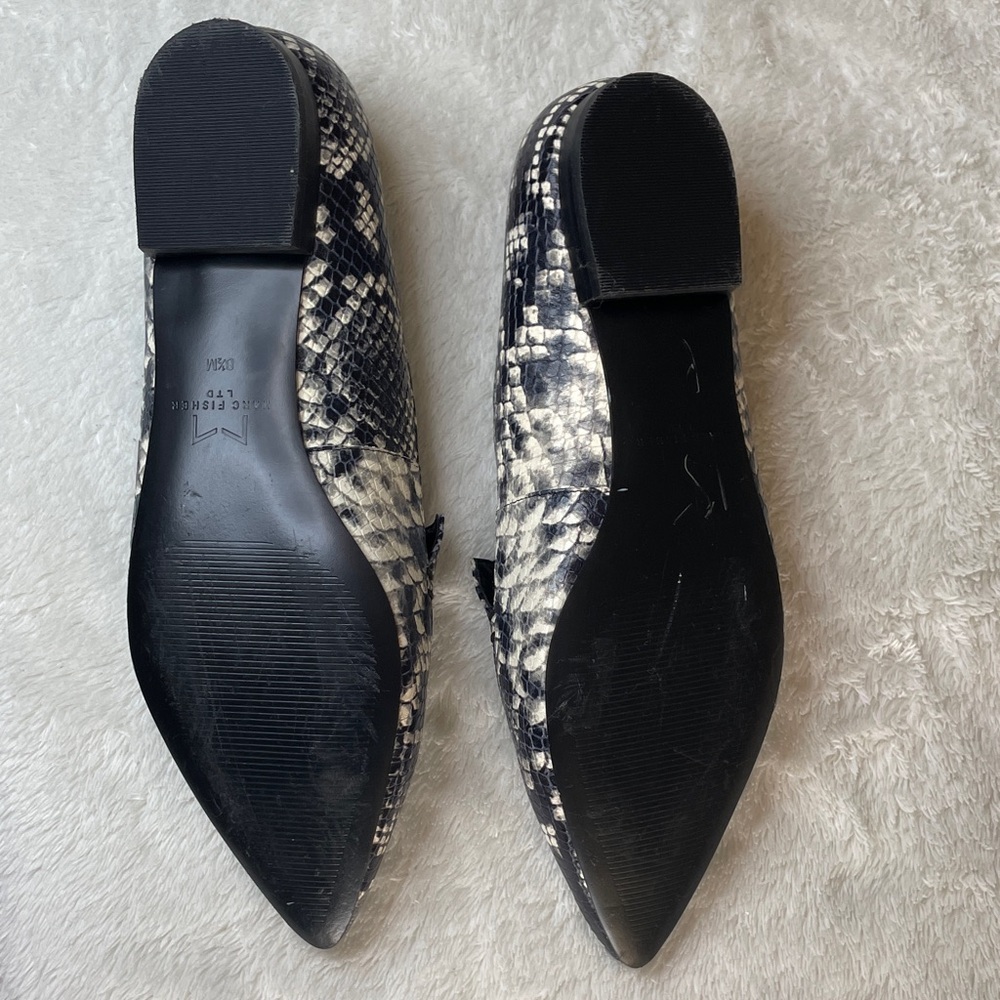 👠 Marc Fisher shoes - Snakeskin Flats - Picture 9 of 13